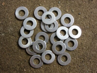 Circle metal round