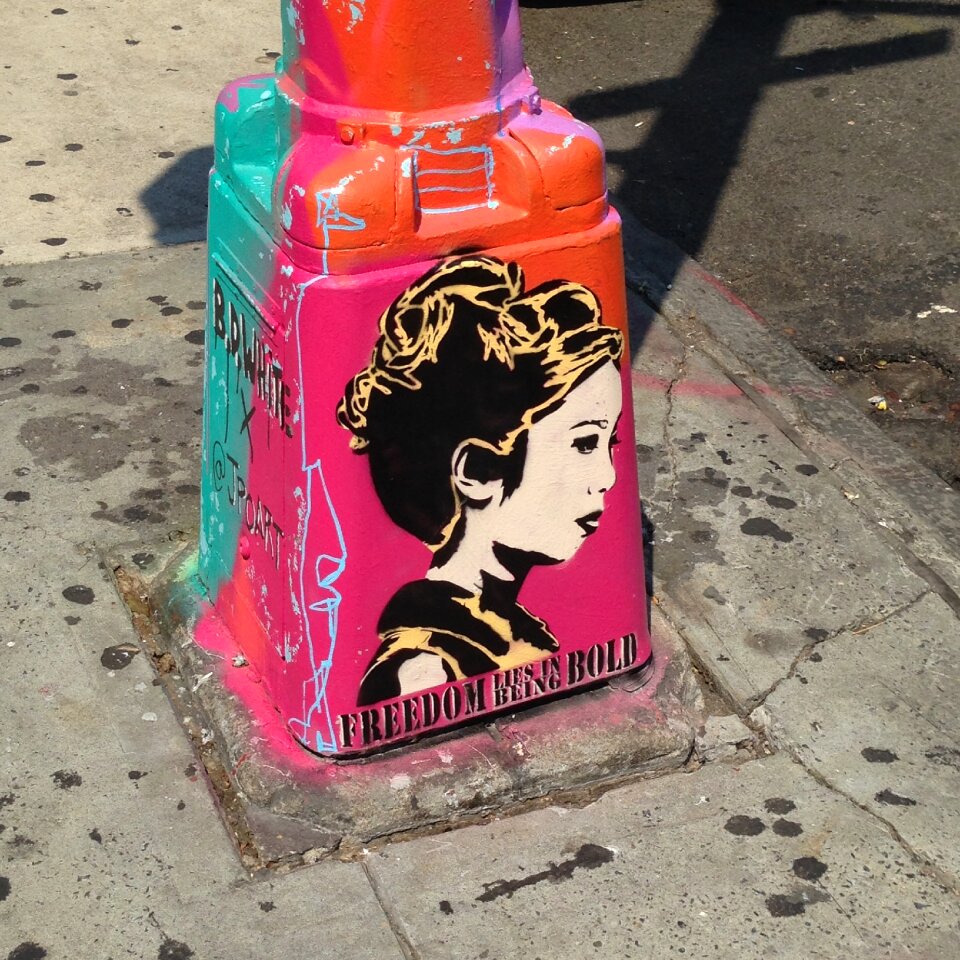 Graffiti chinatown nyc