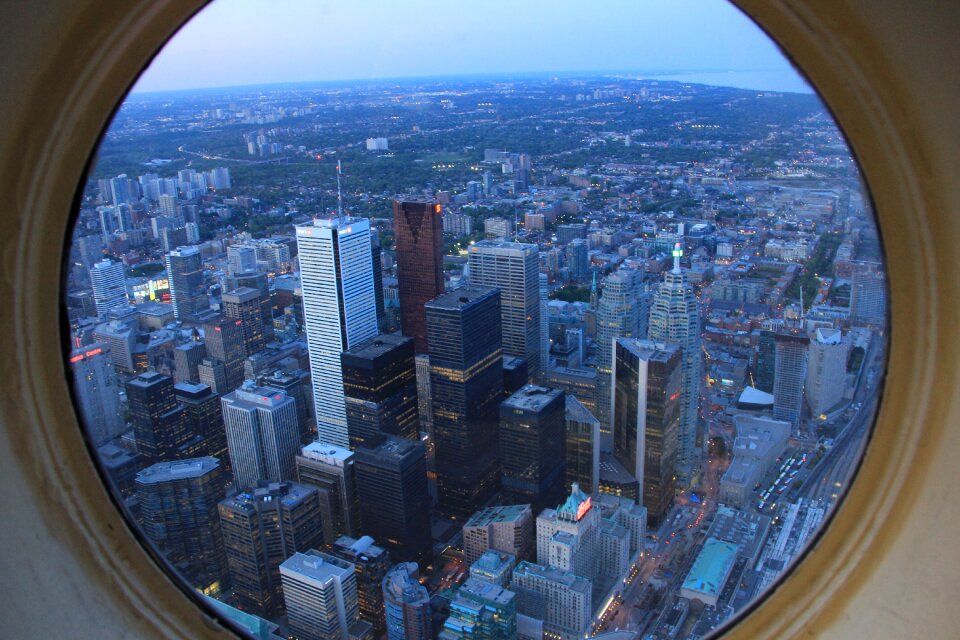 Modern cityscape skyscraper