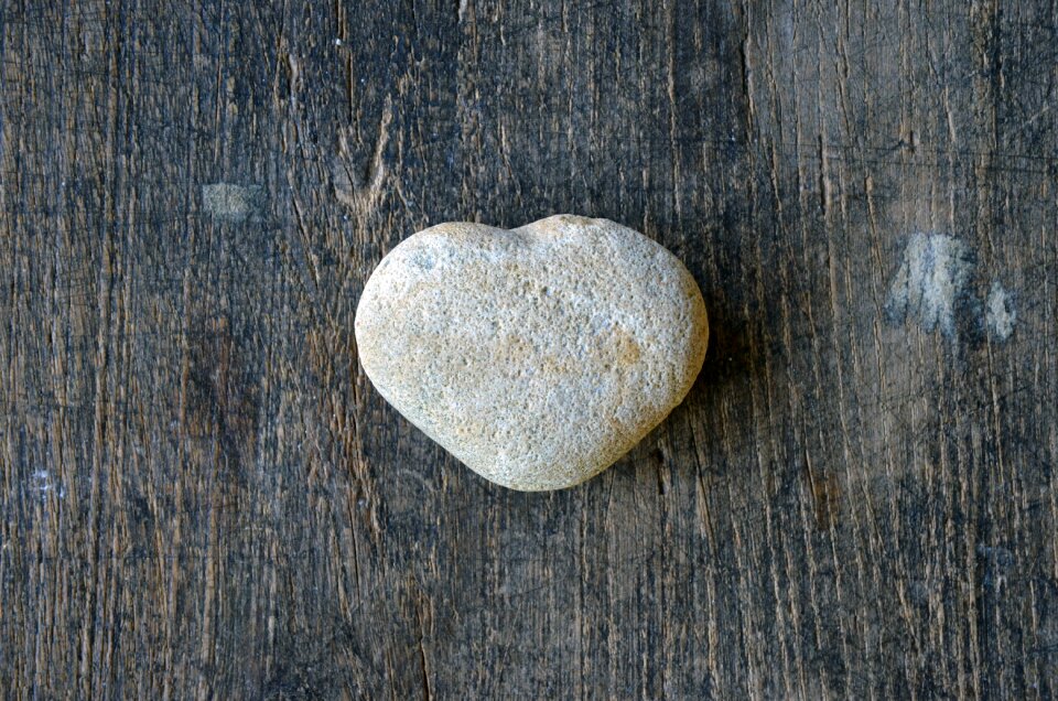 Shape romantic stone