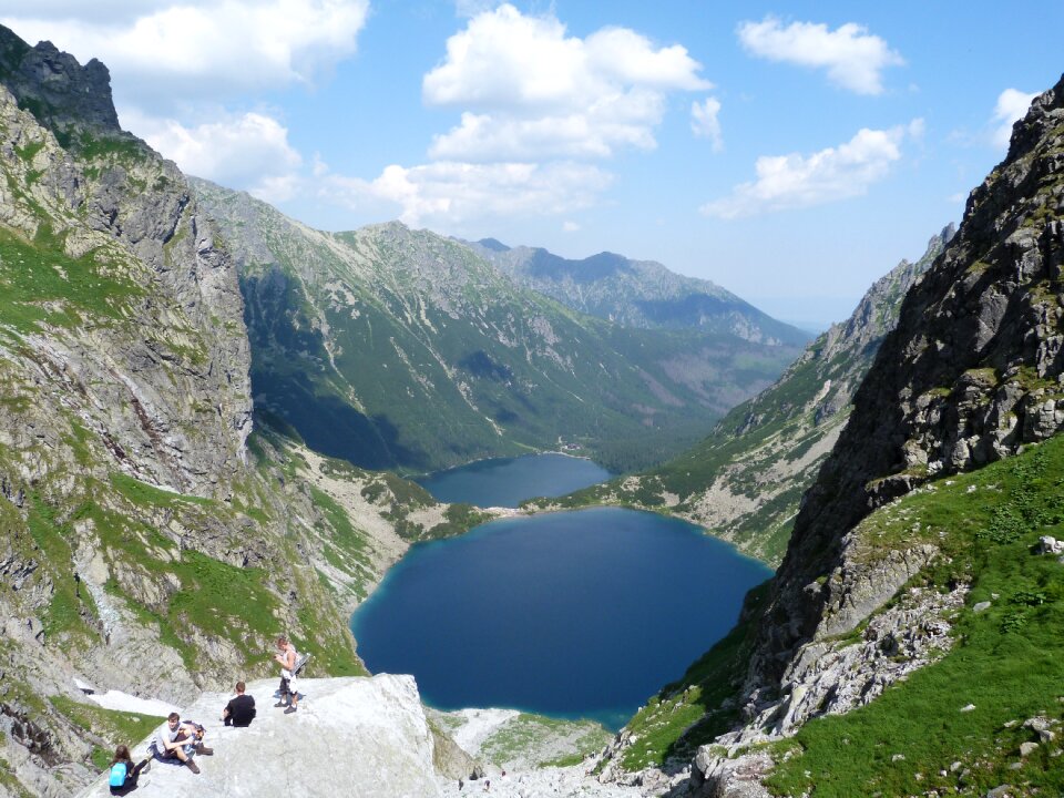 Landscape nature top view