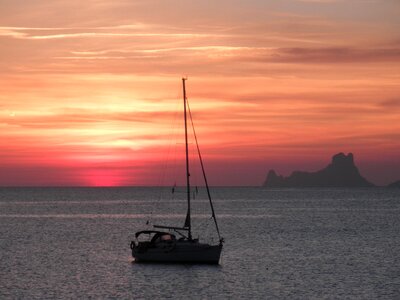 Sunset formentera Free photos photo