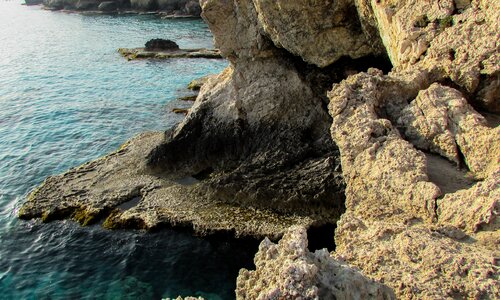 Cliffs sea nature photo