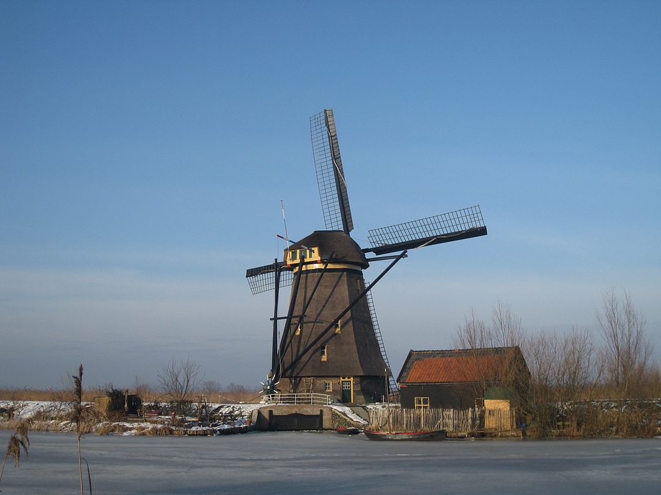 Kinderdijk holland molina