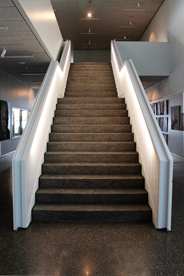 Architecture stairs gradually