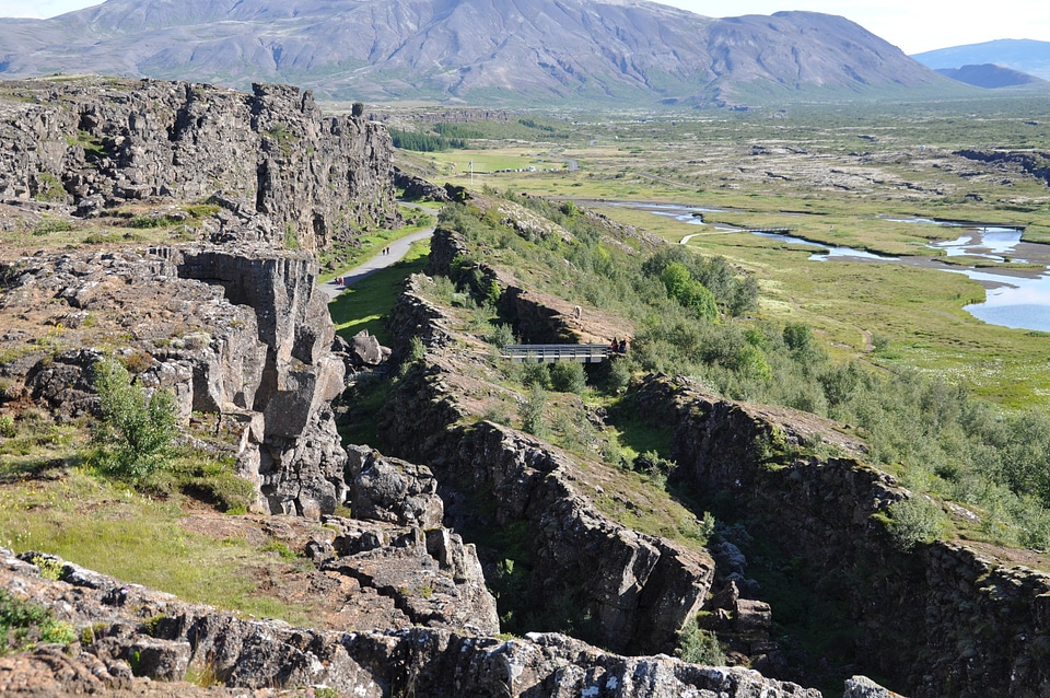 Continental plates landscape nature