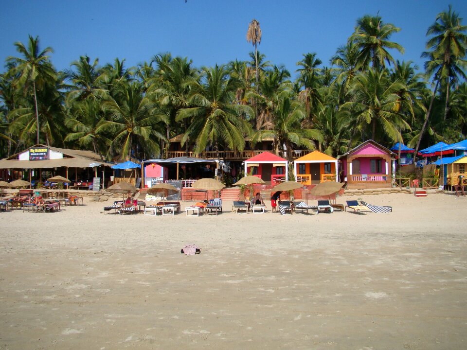 India beach coastline