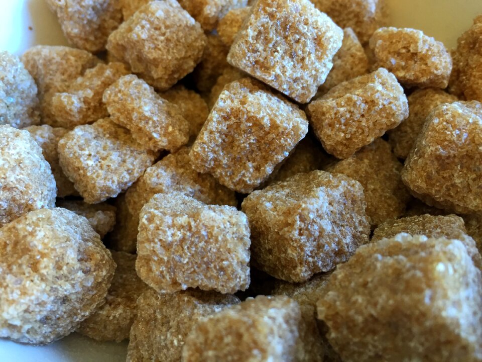 Sugar cube sugar coffee