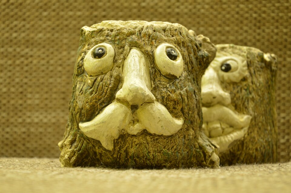 Head culture sculpture