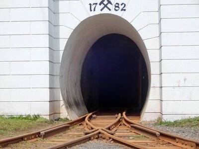 Tunnel gateway old photo