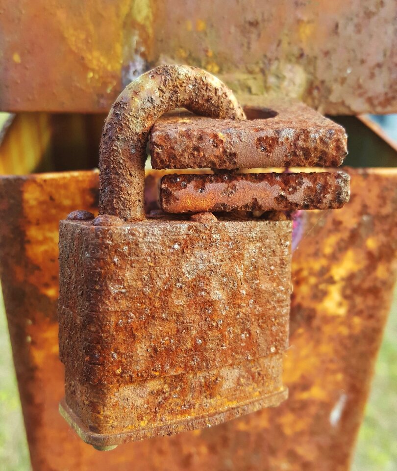 Corroded old corrosion