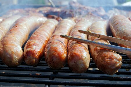 Grill sausage barbecue bratwurst photo