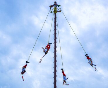 Tourism performance sky