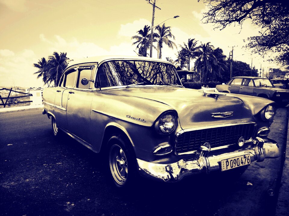 Vintage auto style