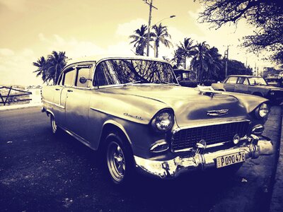 Vintage auto style