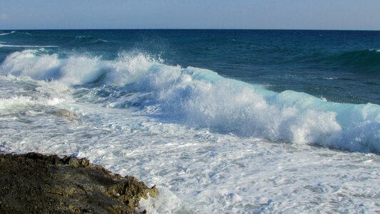 Shore beach splash