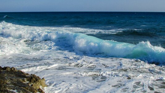 Shore beach splash