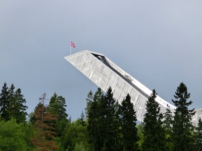 Ski jumping ski jump oslo