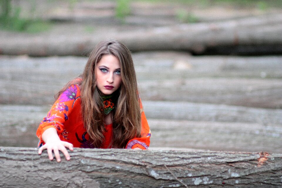 Timber blue eyes beauty