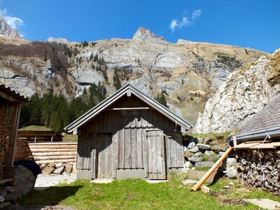Alpine mountains nature