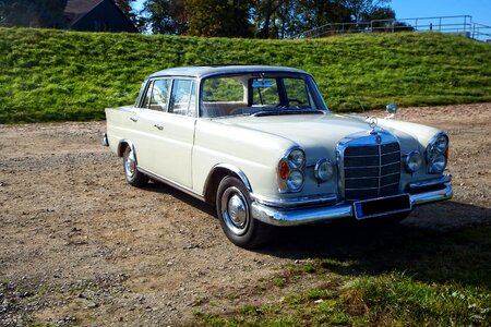 Classic mercedes benz restored