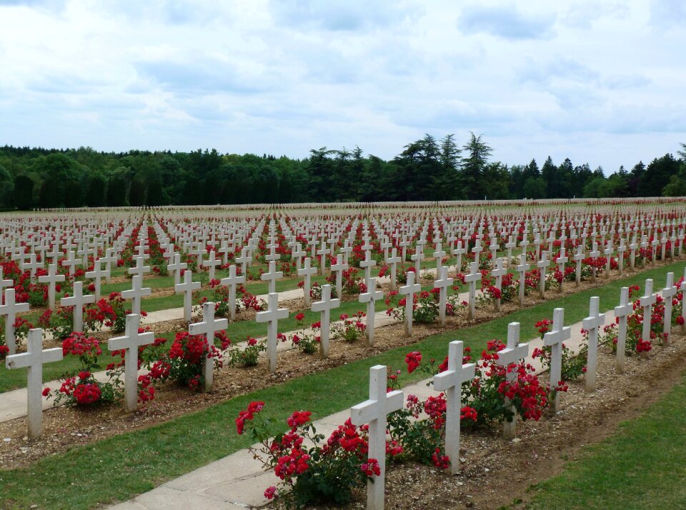 Cemetery world war verdun