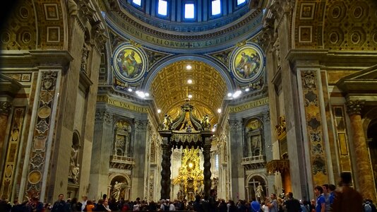 Building st peter's basilica christianity
