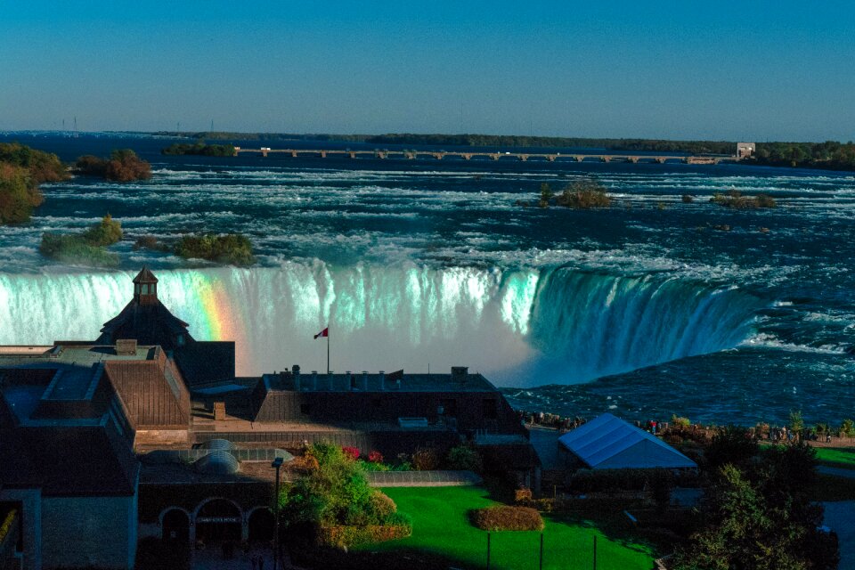 Falls natural blue