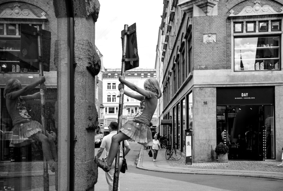 Climbing street city street