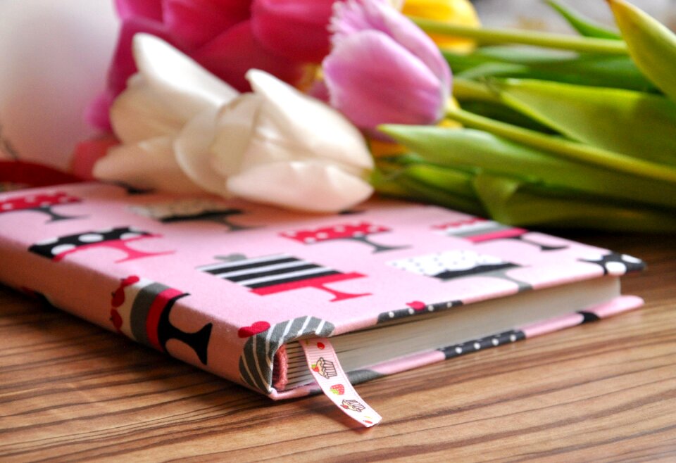 Notebook tulip gift