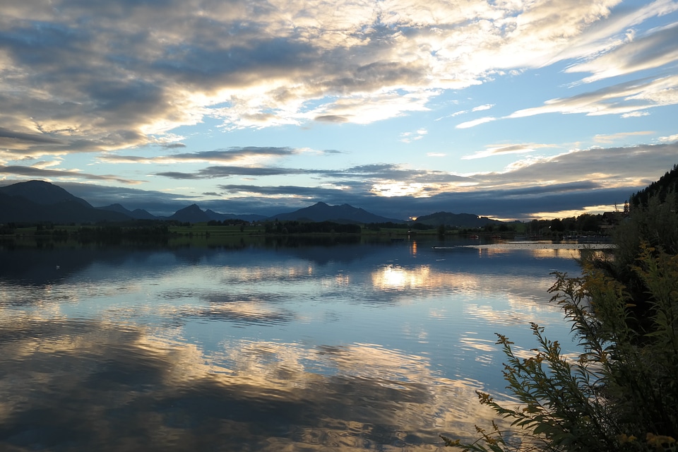 Panorama mountains allgäu