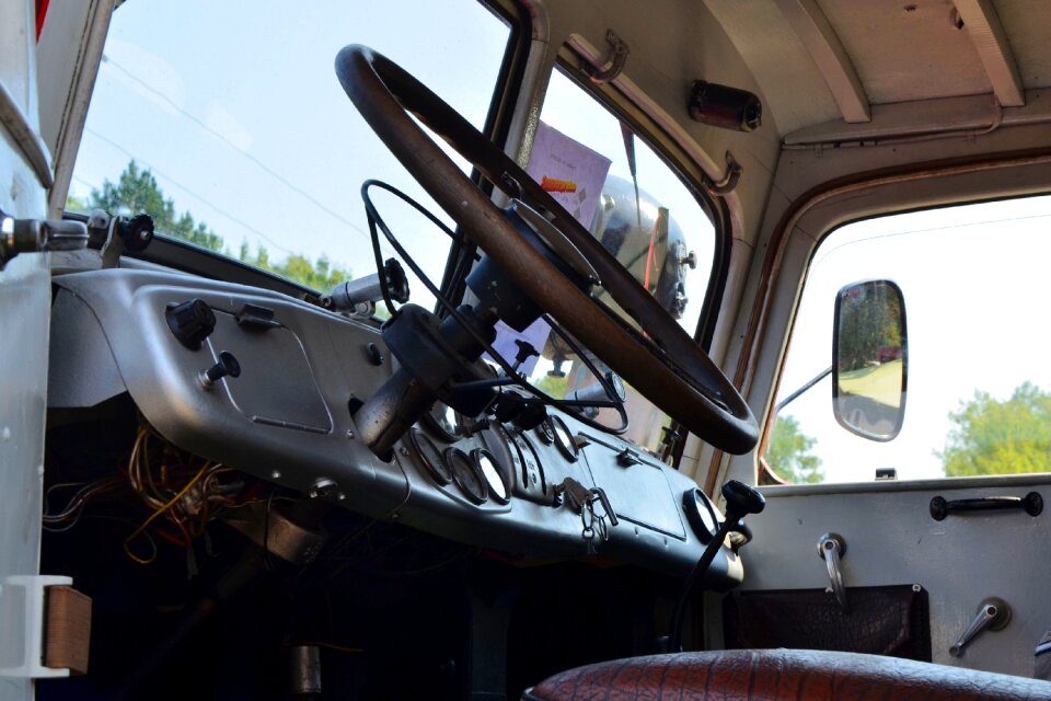Historically oldtimer truck