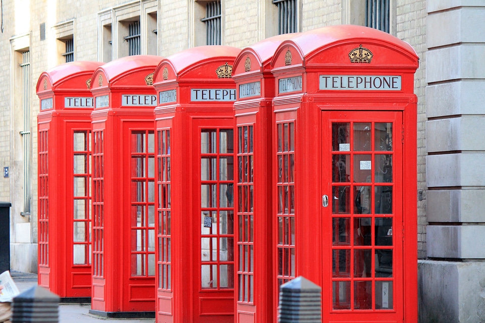 England famous urban