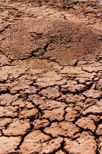Soil parched soil crack photo