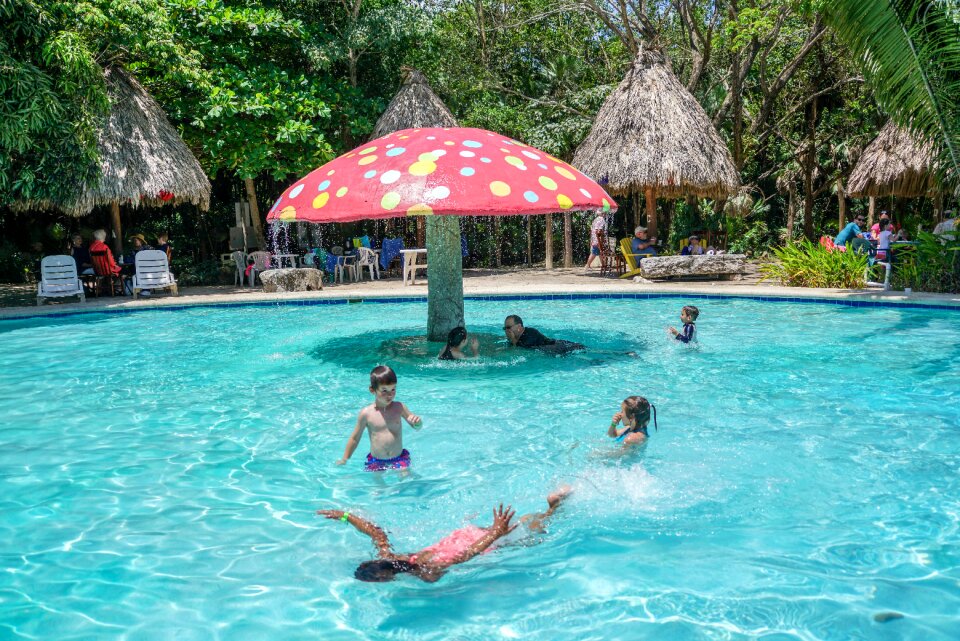 Person children swimming