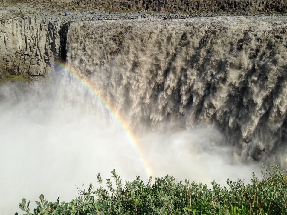 Rainbow landscape water