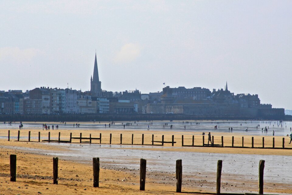 Ocean brittany the sillon beach