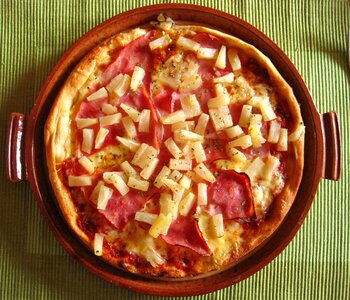 Italian food pizza photo