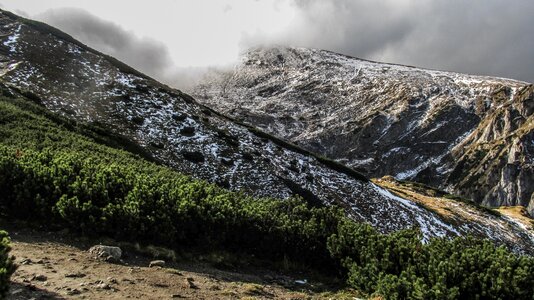 Travel natural mountain landscape