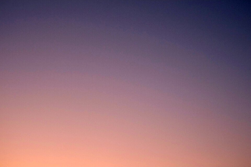 Blue purple sunset