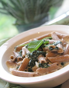 Spinach lunch dinner photo