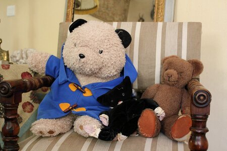 Toys chair bear