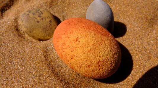 Ocean sea pebble photo