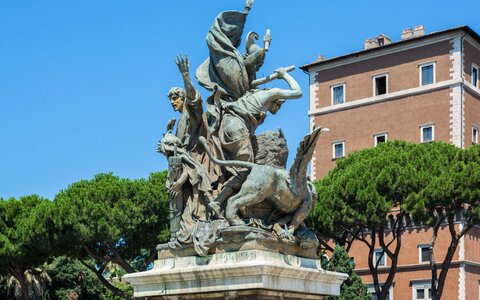 Italy statue sculpture photo
