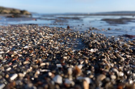 Stone beach calm photo