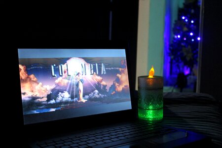 Candlelight christmas eve