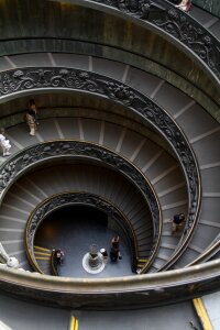 Italy staircase old photo
