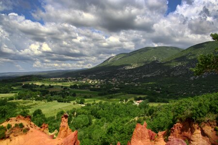 Provencal colorado provence vaucluse