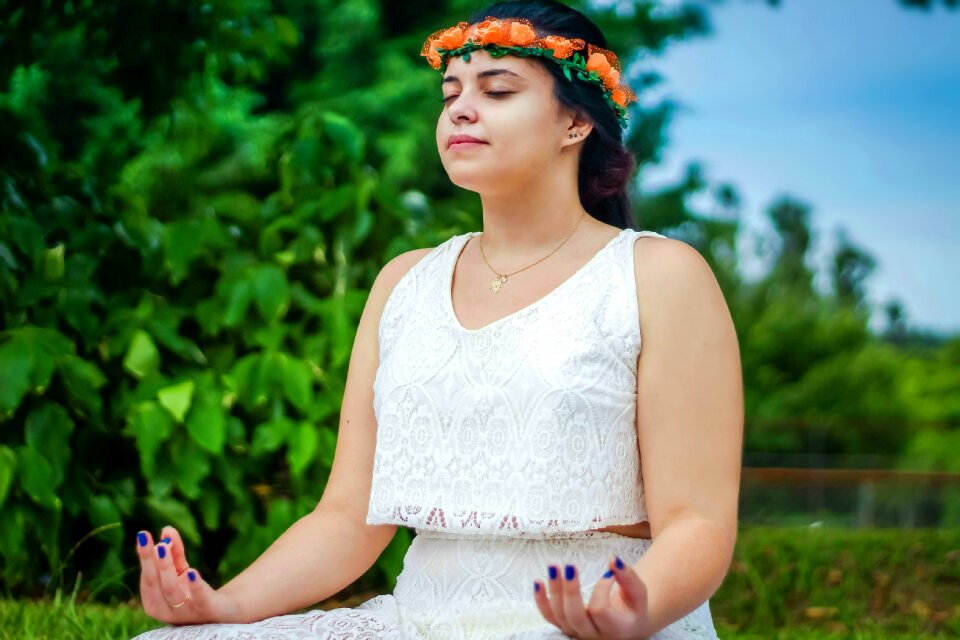 Meditation lightness inspiration