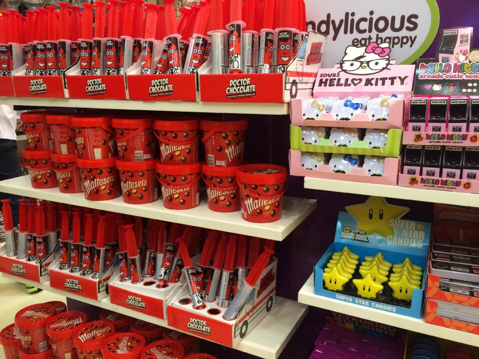 Dubai supermarket candy